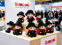 Peluche OEM de haute qualité en tissu doux pour enfants, idéale comme cadeau promotionnel d'entreprise
