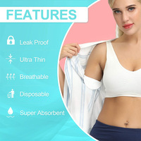 Patch Anti-Transpirant Aisselles Jetable, Coussinet Absorbant la Transpiration des Aisselles