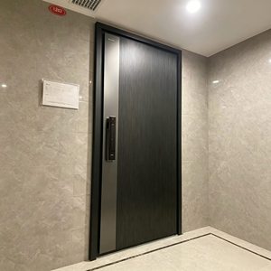<span class=keywords><strong>Porte</strong></span> d'entrée en aluminium moulé sur mesure, toutes tailles, couleurs et styles ajustables, styles modernes/européens/néo-chinois, pour projets hôteliers et de villas - Product Image 2