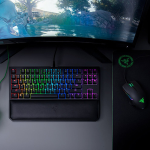 Nuevo Teclado Mecánico Razer <span class=keywords><strong>BlackWidow</strong></span> Tournament Edition <span class=keywords><strong>Chroma</strong></span> RGB con Cable, 104 Teclas, Sin Teclado Numérico - Product Image 2