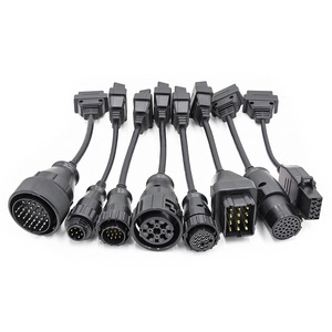ชุดสายเคเบิลสำหรับรถบรรทุก 8 ชิ้น สำหรับอะแดปเตอร์วินิจฉัย TCS PRO OBD2 สายเชื่อมต่อสำหรับงานหนัก - Product Image 1