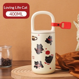 Termo Portátil de Acero Inoxidable 316 para Niñas, Diseño Clásico, 400ml, Aislado, para Café, Ideal para Viajes, con Aspecto Elegante - Product Image 5