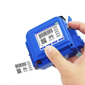 Mini impresora de inyección de tinta de mano, resolución de 600 ppp, tipo de placa Tij completamente automática para impresión de caja de regalo, codificación de fecha de producción