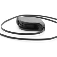 3,5 mm einziehbares Samen-zu-Samen-Audio-Kabel Auto-Kabel für iPhone Computer MP3-Player und Auto-Stereo