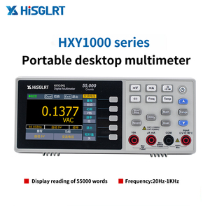 มัลติมิเตอร์ความแม่นยำสูง 4 หลักครึ่ง ความแม่นยำ 0.1 หน้าจอ TFT LCD ขนาด 3.5 นิ้ว วัดแรงดันไฟฟ้ากระแสตรง/กระแสสลับ 1000V 0.1-10A - Product Image 1