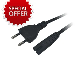 สายไฟ <span class=keywords><strong>AC</strong></span> แบบ 2 ขา สำหรับ PS2 <span class=keywords><strong>PS3</strong></span> Slim ปลั๊ก EU สำหรับ Sony Playstation <span class=keywords><strong>4</strong></span> และ Xbox EU - Product Image 2