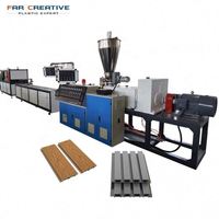 Ligne d'extrusion de terrasses en WPC PE/PP |   Machine de production de planches de terrasse en composite bois-plastique