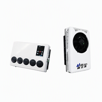 Unité de climatisation Holicen HLS-63 12V/24V pour camions, capacité de refroidissement rapide pour la fabrication, climatiseur de stationnement électrique pour semi-remorques APU