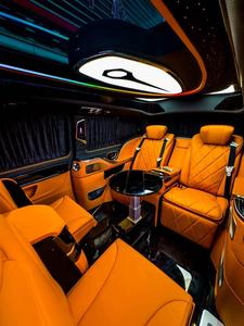 Asiento de Piloto de Lujo Modificado con Masaje, Ventilación y Reclinación en Cuero Nappa para W447 Alphard <span class=keywords><strong>Vito</strong></span> Camper Van RV Autocaravana Fila Delantera MPV - Product Image 2