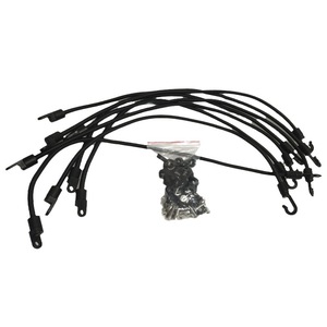 Clips de crochet de bateau en plastique noir WDTLSG30 avec vis, ajustement universel pour accessoires de kayak et de canoë - Product Image 4