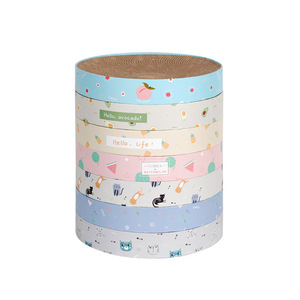 Bowl Shaped <b>Cat</b> <b>Scratching</b> <b>Post</b> Corrugated Cardboard Multi Color Scratch Resistant <b>Cat</b> Toy <b>For</b> <b>Cats</b> - Product Image 2