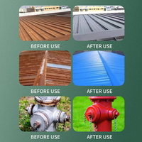 Peinture de finition liquide en résine fluorocarbonée résistante aux produits chimiques, couramment utilisée pour les structures en acier