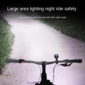 TOSUOD Forte LED Lumière Vélo Phare USB Charge Nuit Équitation Lampe De Poche Étanche À La Pluie VTT Équipement - Product Image 3