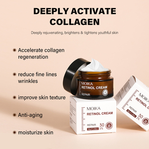 Crème Anti-Âge Visage au Rétinol de Marque Personnalisée, Hydratante Femme, Crème de Jour et de Nuit Anti-Rides au Collagène et à la <span class=keywords><strong>Vitamine</strong></span> E - Product Image 4
