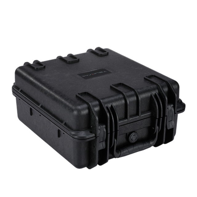 Rugged Rotomolded Watertight Protective Box, Multi Heavy-Duty Buckles Shockproof Hard Shell for Custom EVA Precision Field Gear