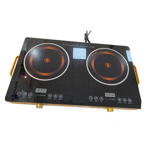 Estufa de inducción de baja potencia de 2000W Estufa de inducción de CA de doble inducción portátil inteligente con ventilación - Product Image 1