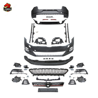 Kit Carrosserie Style GTI 7.5 Haut de Gamme pour Volkswagen Golf 7, Amélioration avec Pare-chocs Avant et Arrière, Diffuseur Arrière, Jupes Latérales et Calandres