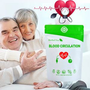 Thé du sang biologique mélangé Chinaherbs, saveur santé, à base de plantes, sans OGM, sans gluten, certifié végétalien et halal, en vrac, en sachet, boisson en tasse - Product Image 2