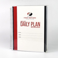 Carnet A5 A4 personnalisable, agenda de luxe, impression de journal à spirale, journal, bureau, école, étudiant, agendas 2027