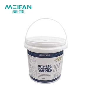 Commercial Size Gym Wet Wipes Cleaning Antibacterial Gym Wipes