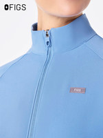 Veste d'automne unie pour femme de la série FIGS SYDNEY, idéale pour les professionnels de la dentisterie et les trajets quotidiens, uniforme de travail