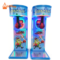 Machine de jeu de boxe pour enfants à monnayeur, simulateur de boxe et testeur de force pour parcs d'attractions, salles d'arcade et centres commerciaux