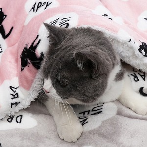 Couverture pour animaux de compagnie, épaisse et chaude, pour chiens et chats, 32x50, 42x55, 55x70, 75x100, avec doublure en polaire douce, couverture de lit pour animaux de compagnie - Product Image 2
