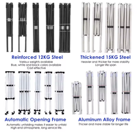 Tentes pop-up pliantes en aluminium de luxe pour salons professionnels extérieurs Marque personnalisée Vente pas chère Événements