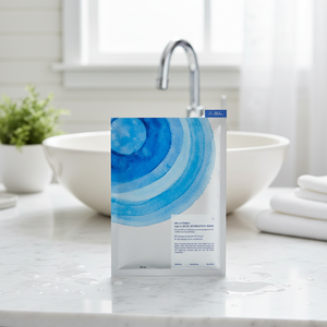 Mascarilla Facial Coreana 4 Unidades Aqua Blue Hydration 28g, Hidratante Nutritiva, Calmante, Reparadora, Anti-imperfecciones para Todo Tipo de Piel - Product Image 3