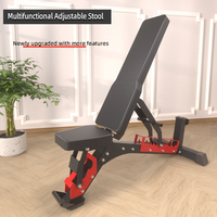Banc réglable commercial résistant pour l'équipement de forme physique de formation de force