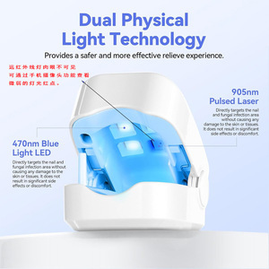 Lampe UV LED portable pour onychomycose, photothérapie <span class=keywords><strong>des</strong></span> <span class=keywords><strong>ongles</strong></span>, soin <span class=keywords><strong>des</strong></span> pieds, lampe de photothérapie pour nail art - Product Image 3
