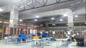 Longue durée <span class=keywords><strong>de</strong></span> <span class=keywords><strong>vie</strong></span> <span class=keywords><strong>chemin</strong></span> d'air 5-6m dimensions diamètre 1022mm H 325mm Diffuseur d'air gris - Product Image 6