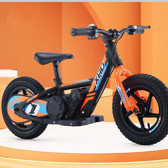 Patinete eléctrico de equilibrio de 24v para niños, juguete de montar, bicicleta de entrenamiento, coche de equilibrio, venta al por mayor de fábrica