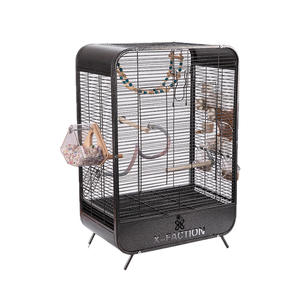 Grande cage à oiseaux en plastique pour perroquets pour observer les tourtereaux et les perruches Oiseaux ornementaux Villa Nichoir pour oiseaux Mynas - Product Image 1