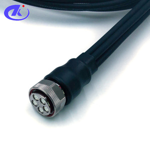Cavo Coassiale a Basso PIM 50 Ohm con Connettore MQ5 a Connettore Maschio 4.3/10, Cavo Superflex da 1/4" 2m - Product Image 3