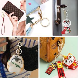 <span class=keywords><strong>Prix</strong></span> de gros, mousqueton en métal plaqué or, fermoir à homard, boucles de porte-clés, clip de porte-clés, crochet pour la fabrication de sacs, accessoire de porte-clés - Product Image 6