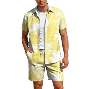 Conjunto de Camisa de Verano para Hombre, Corte Holgado, Transpirable y Elegante, Perfecto para Vacaciones. - Product Image 2