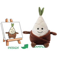 Accessoire personnalisé en peluche super douce, taille mini 10 cm, rembourré en coton PP