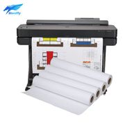 Papier couché lourd 131 g/m² Grand format Largeur 610 mm 914 mm 1067 mm 1372 mm 1524 mm Papier pour traceur CAD Architecture AEC