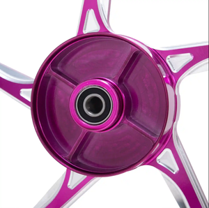 ล้อแม็กมอเตอร์ไซค์ขนาด 17 นิ้ว ชุดล้อเวลก์สำหรับ LC135 LC150 Y125ZR ดุมล้อมอเตอร์ไซค์ขนาด 17 นิ้ว รุ่น CNC Mio ใหม่ - Product Image 3