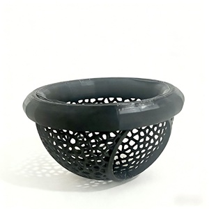 Novedad en Sitio Independiente: Área de Descanso para Peces con Diseño de Rejilla Artística Moderna en Forma de Cúpula, Accesorio Flotante para Acuario Impreso en 3D - Product Image 4