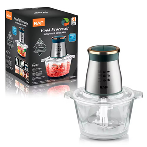 Robot culinaire électrique 800W avec bol en verre de 2L, machine compacte pour fufu, idéal pour un mixage fluide, des hachages et une efficacité culinaire quotidienne - Product Image 5