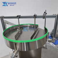 Machine d'alimentation automatique en bouteilles BSK-LP01, plateau tournant, 800 mm, 1000 mm, bouteilles rondes, machine d'accumulation de table
