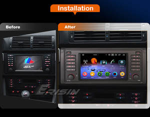 Autoradio Android 14 8 cœurs EU Erisin ES5539B avec GPS et CarPlay pour BMW Série 5 E39 M5, montage sur tableau de bord, <span class=keywords><strong>USB</strong></span>, <span class=keywords><strong>CD</strong></span> - Product Image 3