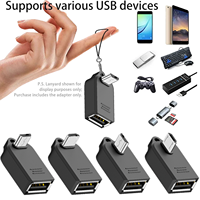 Adaptateur Micro OTG USB 2.0, connecteur Micro-USB mâle vers USB-A femelle, prend en charge le lecteur de carte de disque Flash pour les appareils Android Micro USB