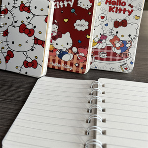 Tùy chỉnh thiết kế dễ thương kích thước nhỏ xoắn ốc máy tính xách tay cuộc họp hồ sơ bìa cứng xoắn ốc cuộn dây máy tính xách tay - Product Image 4