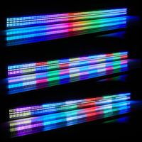 Barre de lumière LED stroboscopique DMX512 pour scène, éclairage de scène LED pour DJ, club, fête, mariage, discothèque