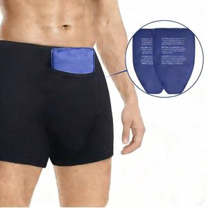 Sous-vêtements en nylon ajustables et personnalisables avec gel souple, compresse <span class=keywords><strong>de</strong></span> glace pour la vasectomie, pour soulager la douleur post-vasectomie et favoriser la récupération - Product Image 1