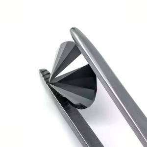 Atacado de Fabricantes GRA Melee Pedra Solta Diamante Preto <span class=keywords><strong>Moissanite</strong></span> 1ct para Joias DIY - Product Image 4