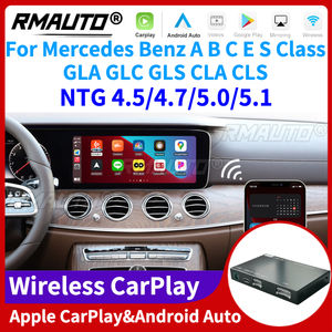 RMAUTO Apple CarPlay y Android Auto Inalámbricos NTG 4.5 4.7 NTG 5.0 5.1 para Mercedes Benz A/B/C/E/S/GLA/GLC/CLA/CLS W204 W205 W212 - Product Image 1